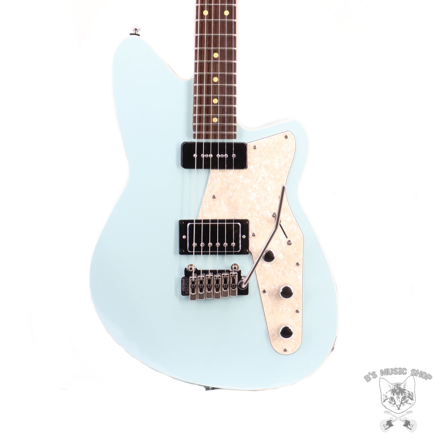 Reverend Double Agent W in Chronic Blue (Rosewood)