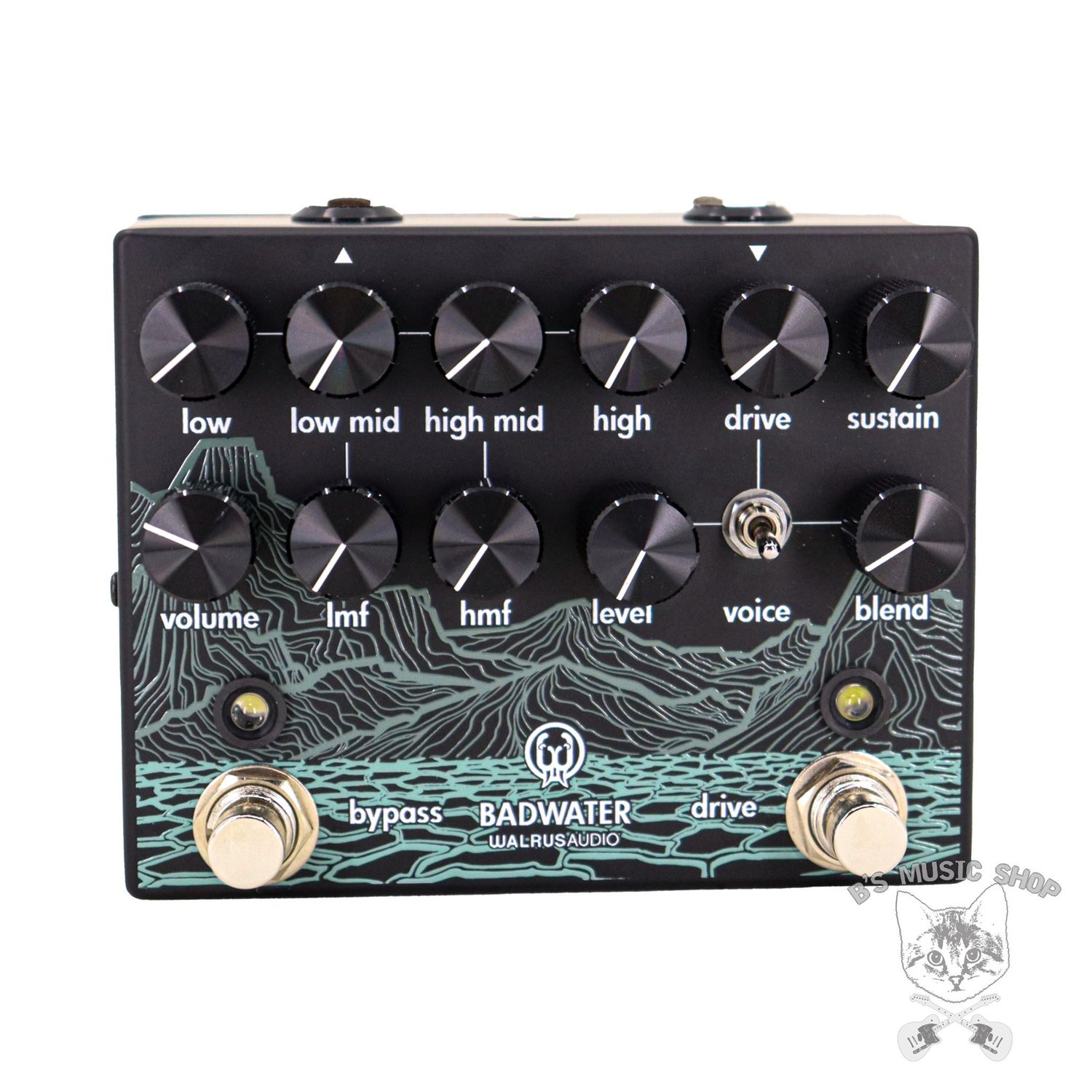 Walrus Audio Badwater Bass Pre-Amp D.I.