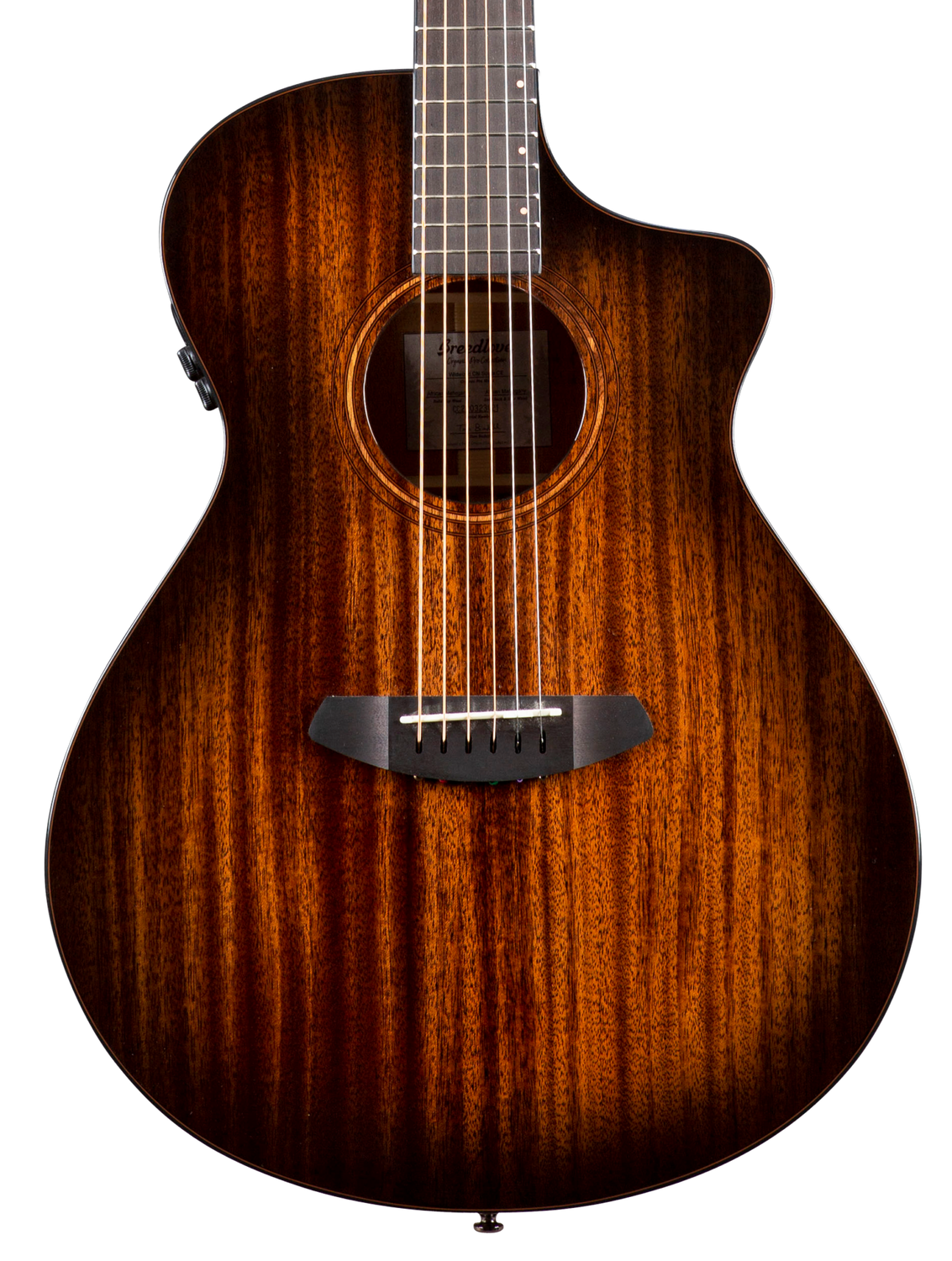 Breedlove Wildwood Pro Concert Suede CE African Mahogany-African Mahogany w/Bag