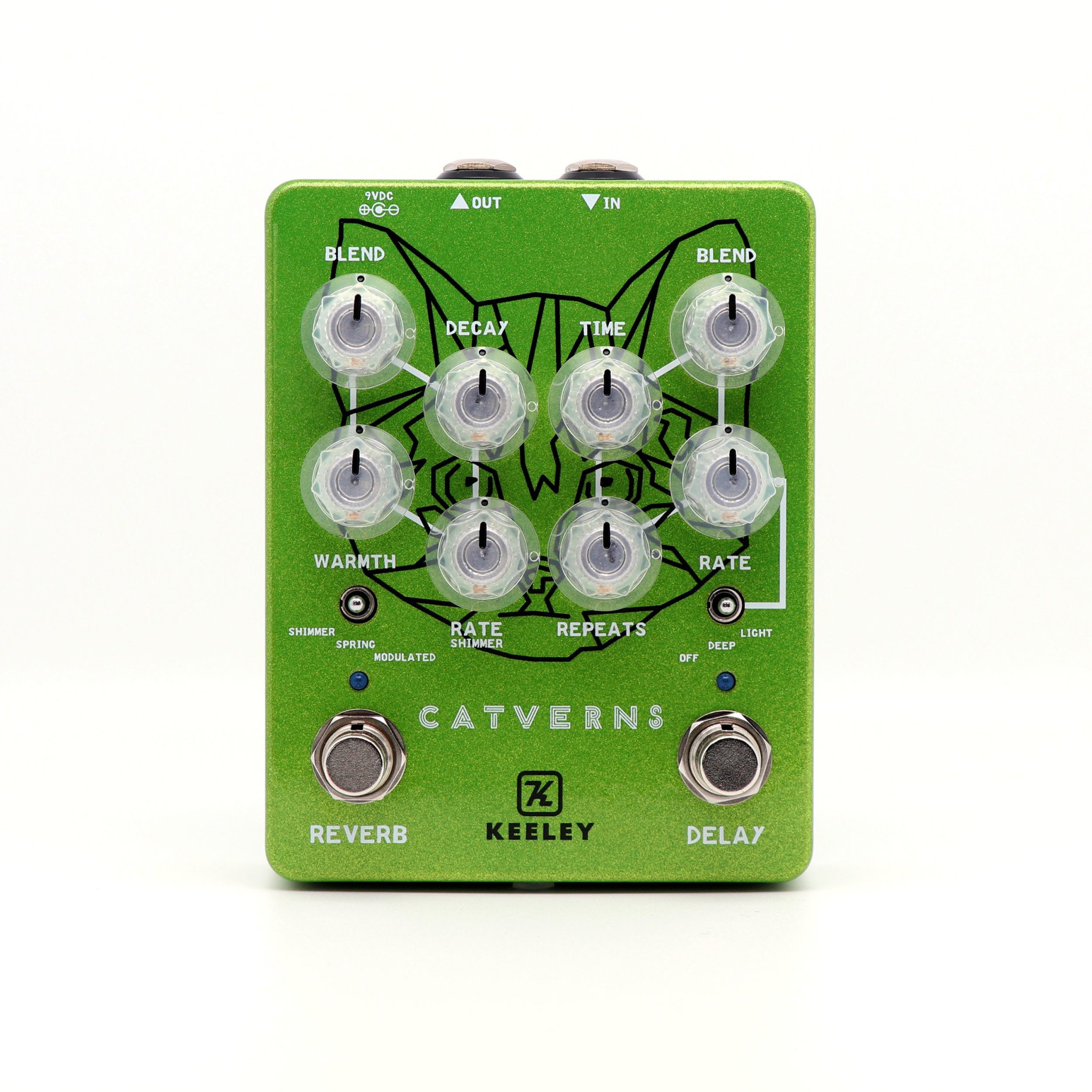 Keeley Caverns Delay/Reverb V2 - Catverns B's Music Shop Special Editi