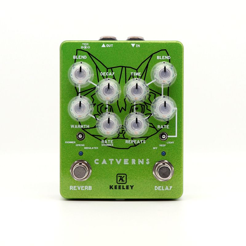 Keeley Caverns Delay/Reverb V2 - Catverns B's Music Shop Special Editi