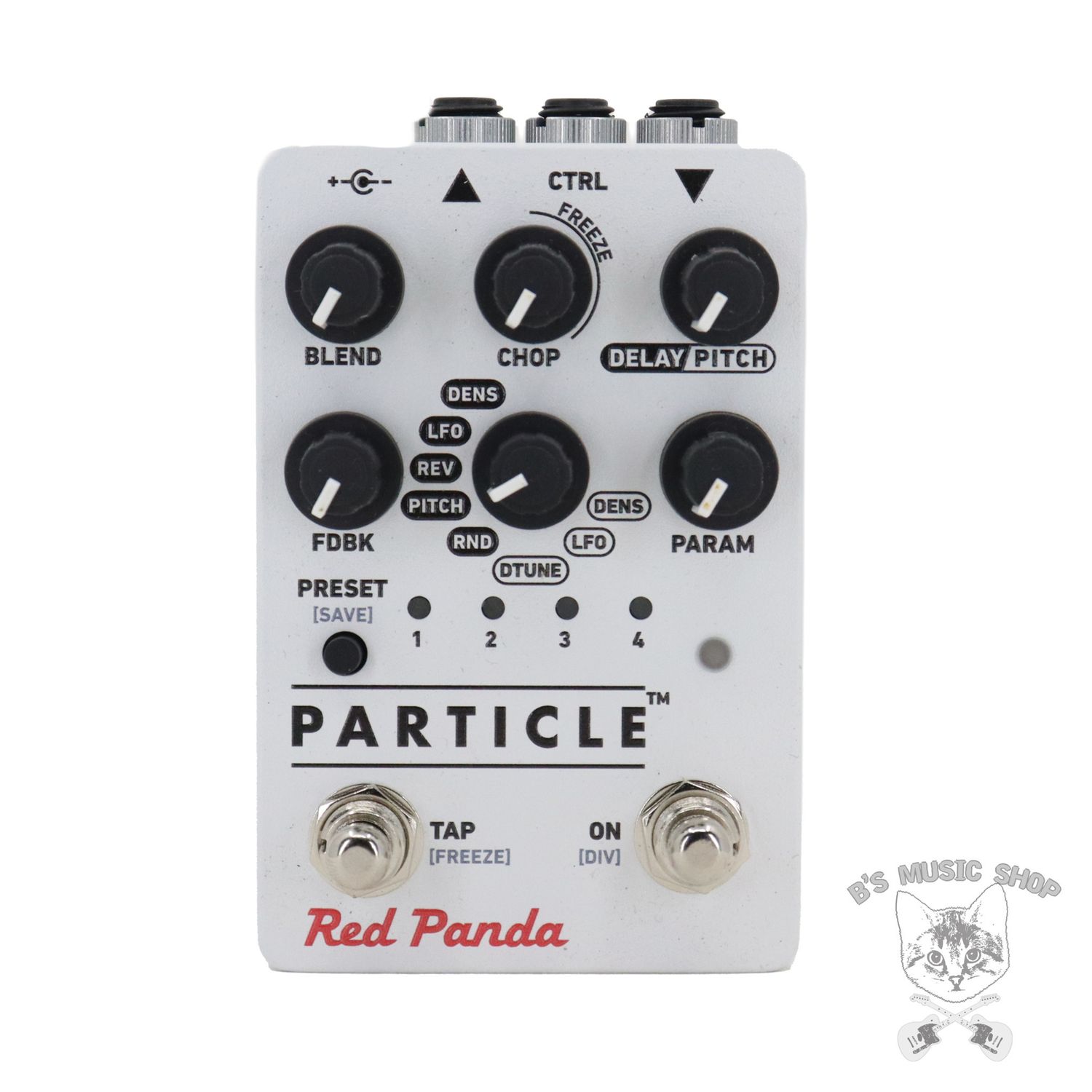 Red Panda Particle V2 Granular Delay Pitch-Shifting Pedal