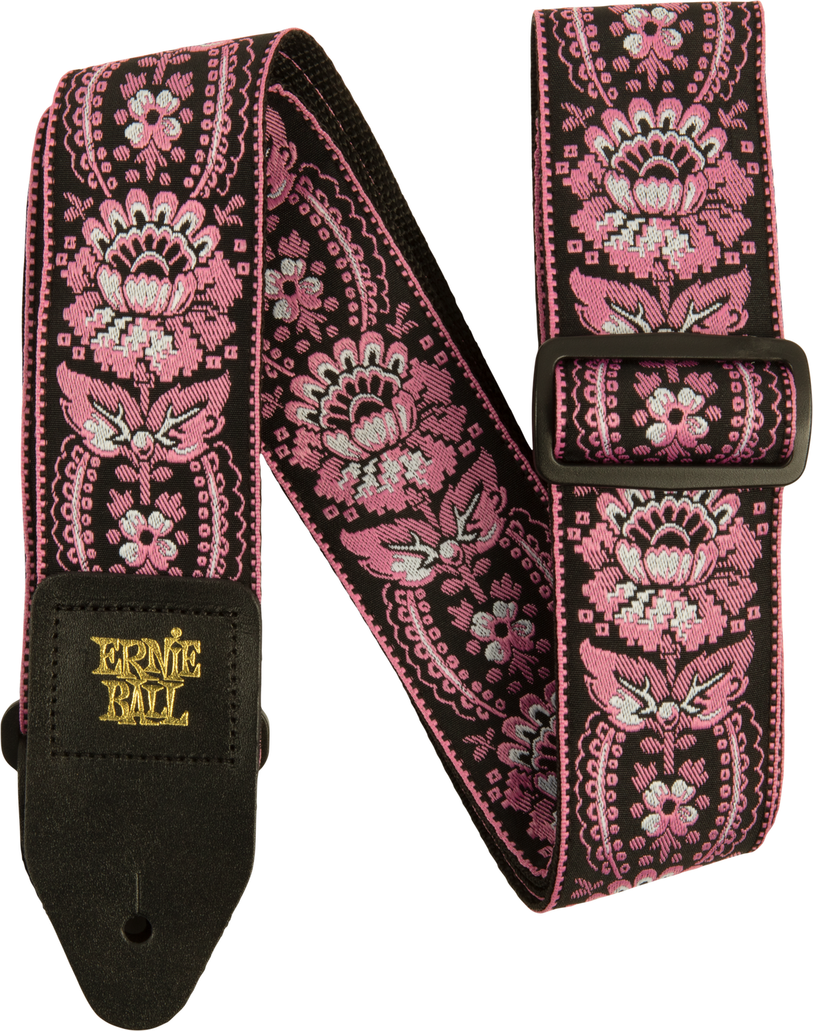 Ernie Ball Pink Orleans Jacquard Strap