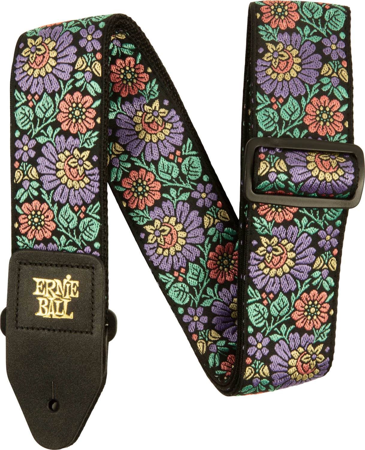 Ernie Ball Evening Bloom Jacquard Strap