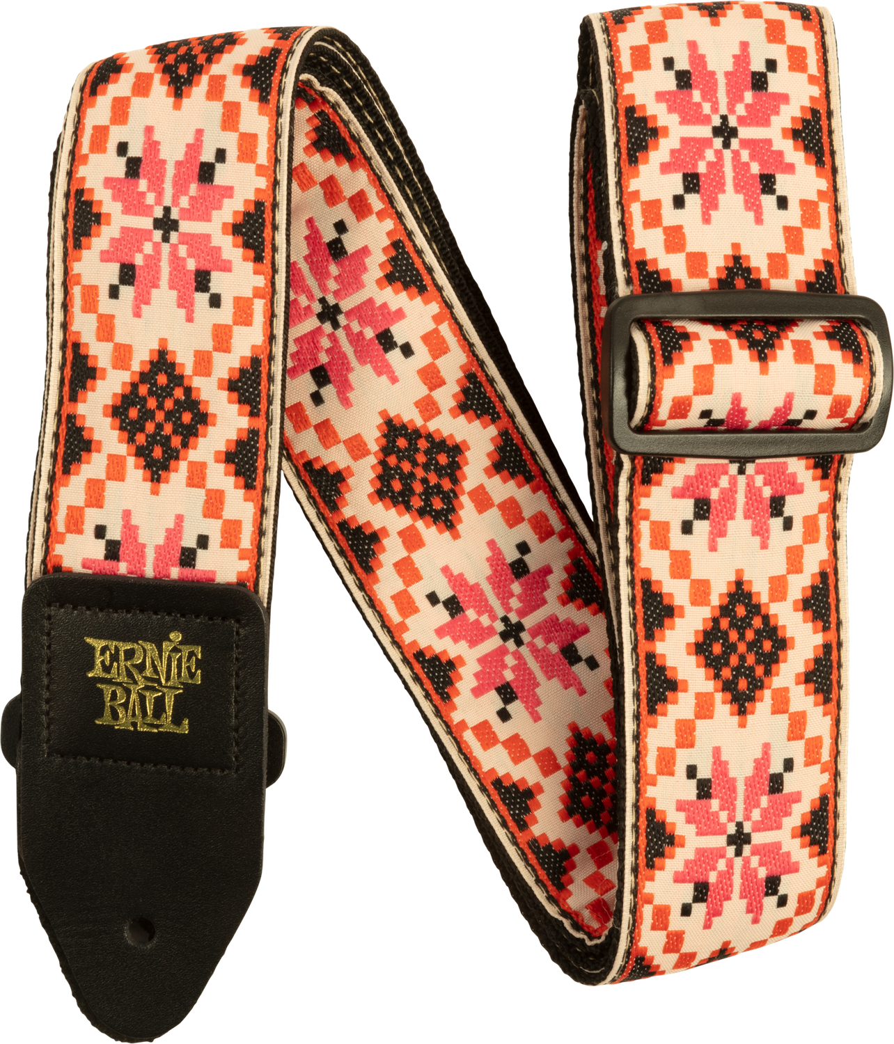 Ernie Ball Cinnamon Needlepoint Jacquard Strap