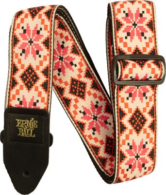 Ernie Ball Cinnamon Needlepoint Jacquard Strap