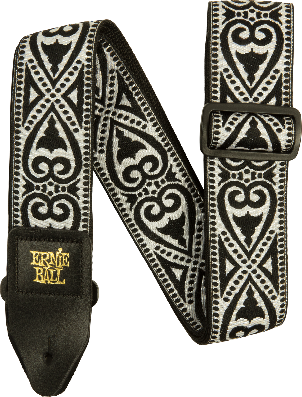 Ernie Ball Black Heart Jacquard Strap