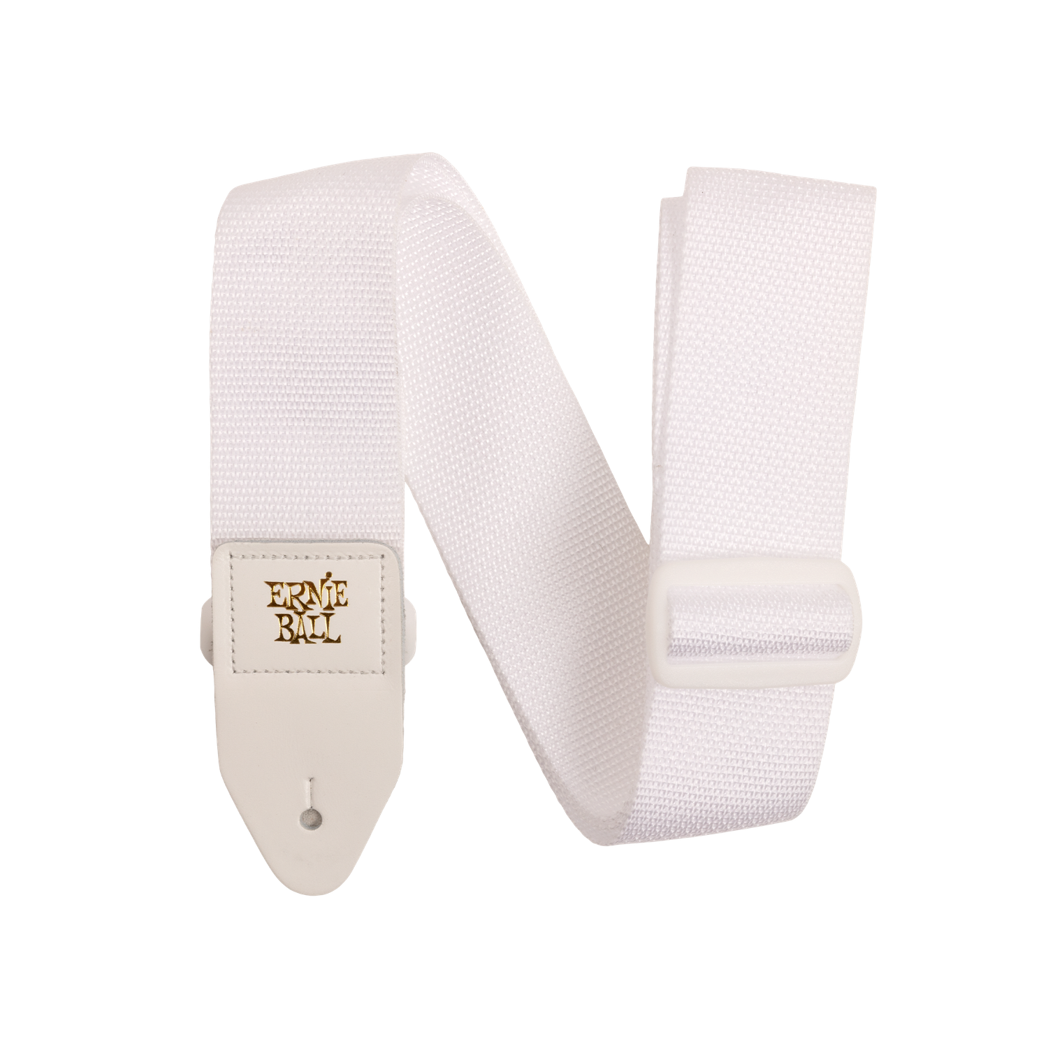 Ernie Ball White &amp; White Polypro Guitar Strap