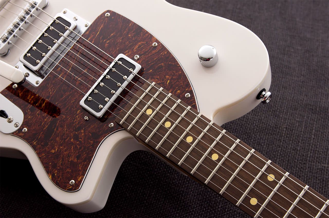 Reverend Flatroc - Bigsby in Trans White
