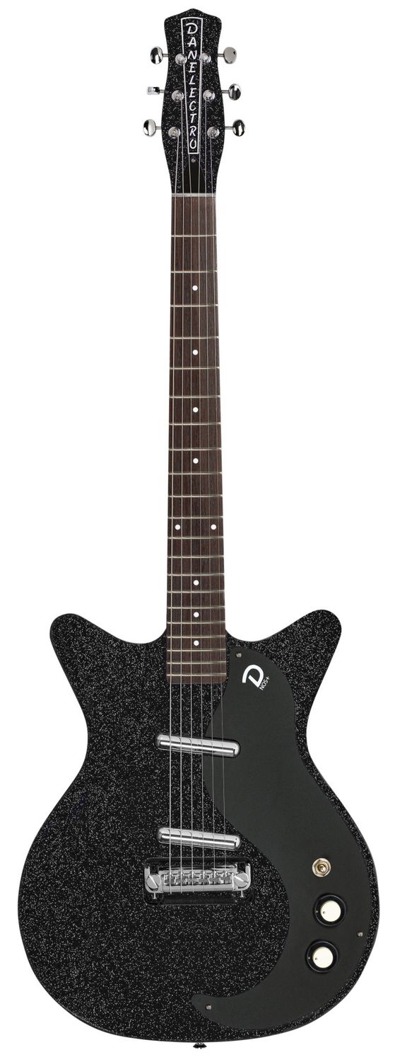 Danelectro Blackout 59+ Black Metalflake