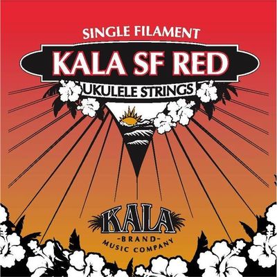 Kala SF Red Tenor Ukulele Strings w/ Low G