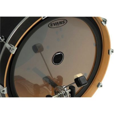 Evans EQ Single Pedal Patch, Black Nylon