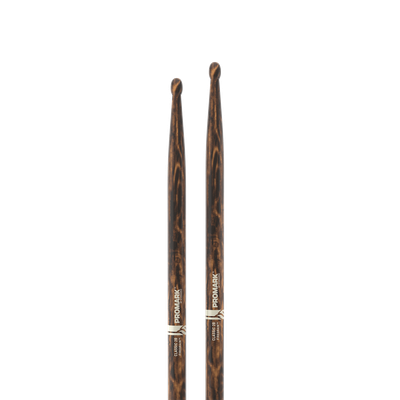 ProMark Classic Forward 2B FireGrain Hickory Drumstick, Oval Wood Tip
