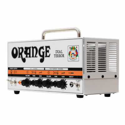 Orange Dual Terror 30/15/7W 2-Channel Tube Head w/Gig Bag