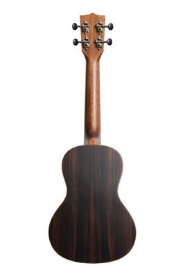 Kala Solid Spruce Striped Ebony Concert Ukulele