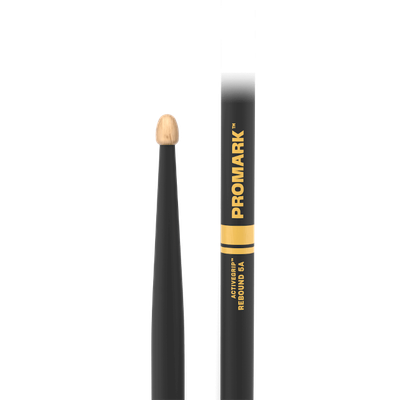 ProMark Rebound 5A ActiveGrip Hickory Drumstick, Acorn Wood Tip