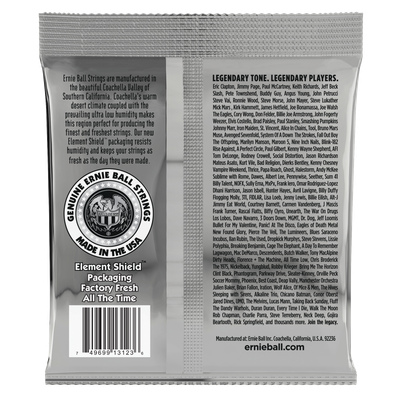 Ernie Ball Super Slinky Coated Titanium RPS Electric Guitar Strings - 9-42 Gauge