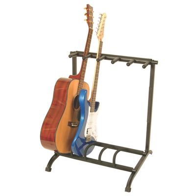 On-Stage GS7561 Five-Space Foldable Multi-Guitar Rack