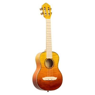 Ortega Prism Series Tenor Ukulele w/Bag - Tequila Sunburst