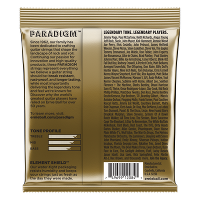 Ernie Ball Paradigm Medium 80/20 Bronze Acoustic Guitar Strings - 13-56 Gauge
