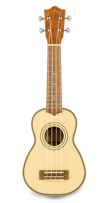 Lanikai Solid Spruce Top Soprano Ukulele w/Bag