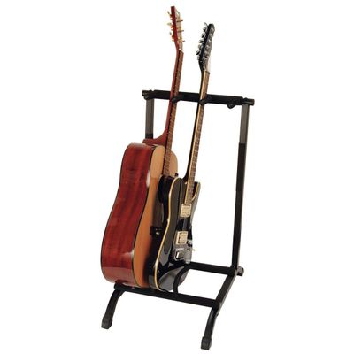 On-Stage GS7361 Three-Space Foldable Multi-Guitar Rack