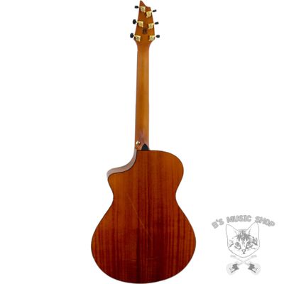 Breedlove Oregon Concert Bourbon CE Myrtlewood-Myrtlewood w/Case