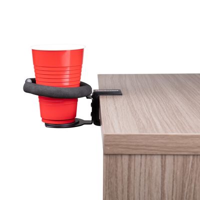 Gator Desk-Clamping Single Cup Beverage Holder