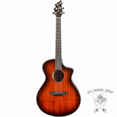 Breedlove Oregon Concert Ember CE Myrtlewood-Myrtlewood LTD w/Case