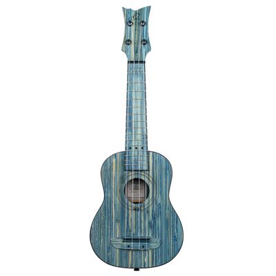 Ortega Bamboo Series Stonewashed Soprano Ukulele w/Bag