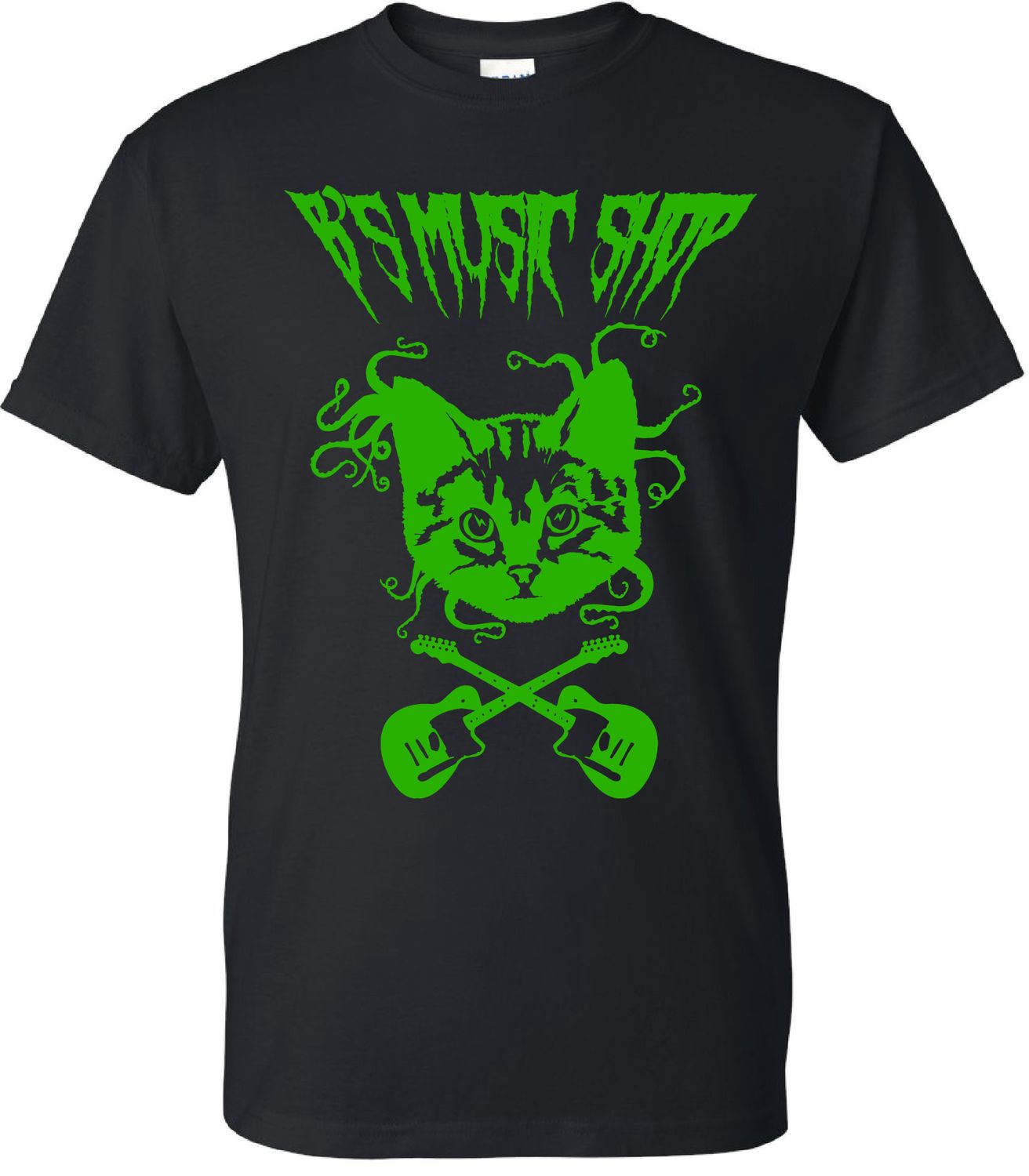 B&#39;s Music Shop Tentacle T-Shirt, Style: T Shirt Tentacle Classic, Size: Small