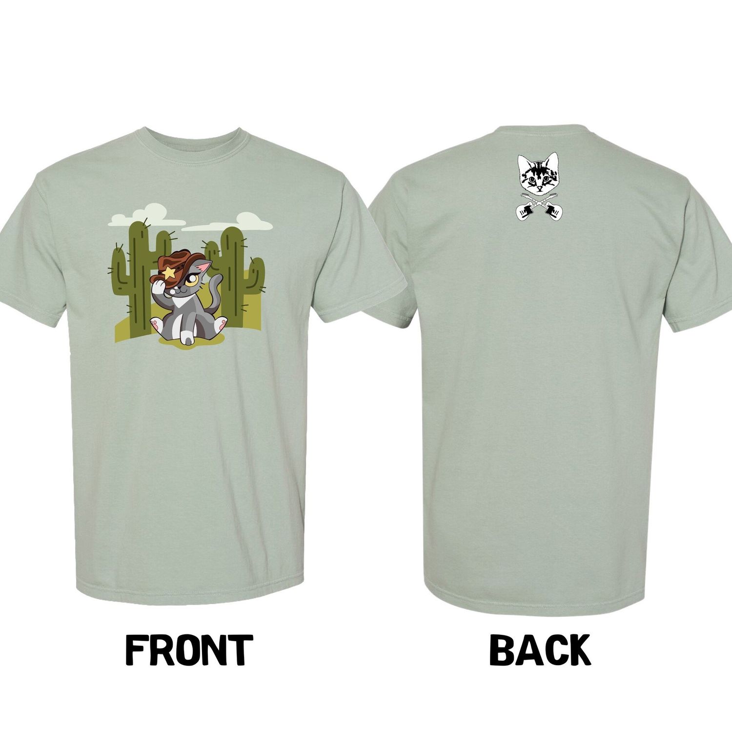 Meowdy Pardner Apparel, Style: Bay Color T-Shirt, Size: S