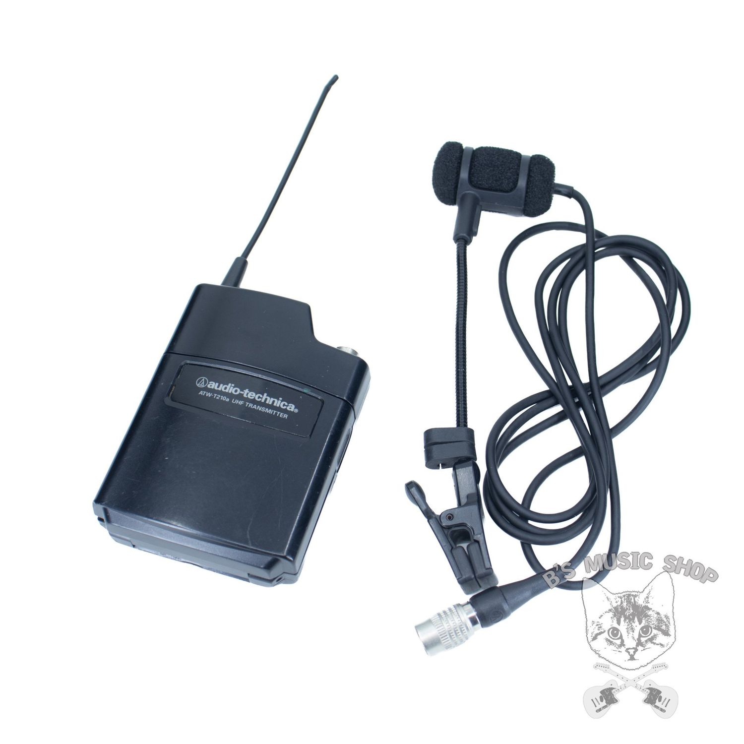 Used Audio Technica ATM 350 High Intensity Miniature Cardioid Condenser Clip-On Microphone