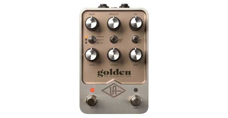 Universal Audio UA-GOLDEN-U - UAFX Golden Reverb Pedal