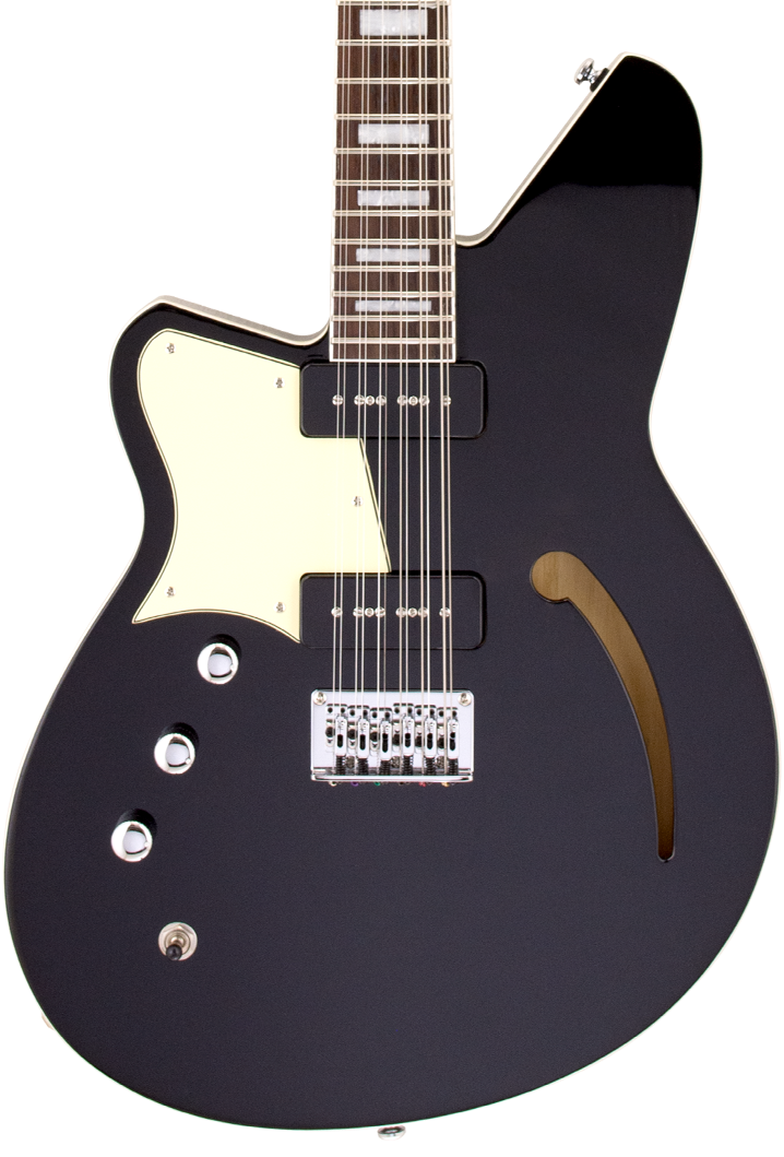 Reverend Lefty Airwave 12 - Midnight Black - #58580