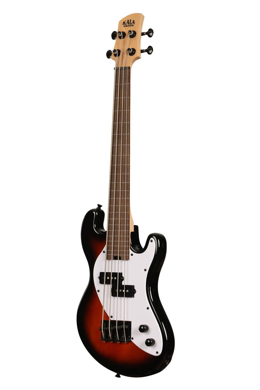 Kala Solid Body 4-String Fretless U-BASS in Tobacco Burst