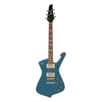 Ibanez Iceman 6str Electric Guitar w/Bag - Antique Blue Metallic