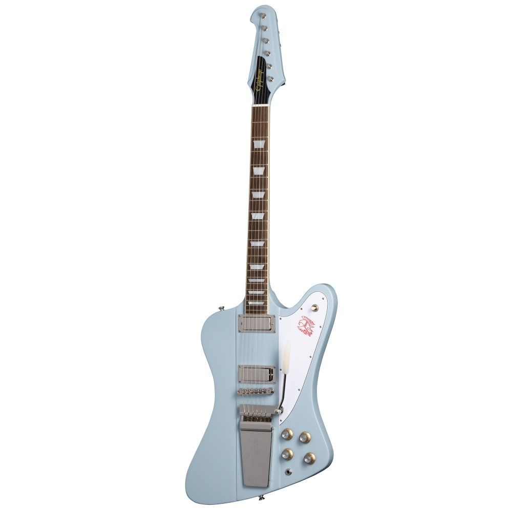 Epiphone 1963 Firebird V w/ Maestro Vibrola &amp; Hard Case in Frost Blue