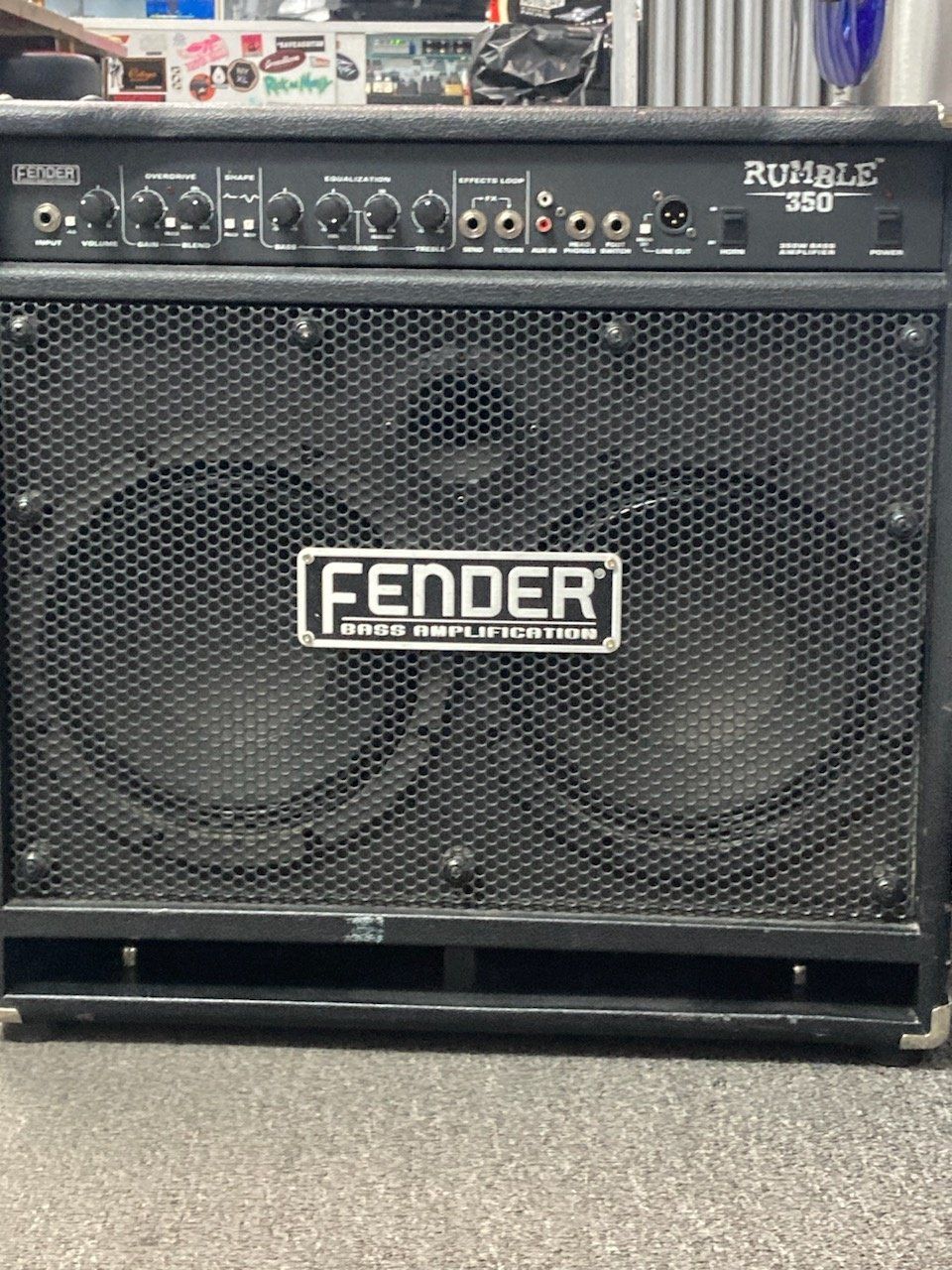 Used Fender Rumble 350 Bass Amp