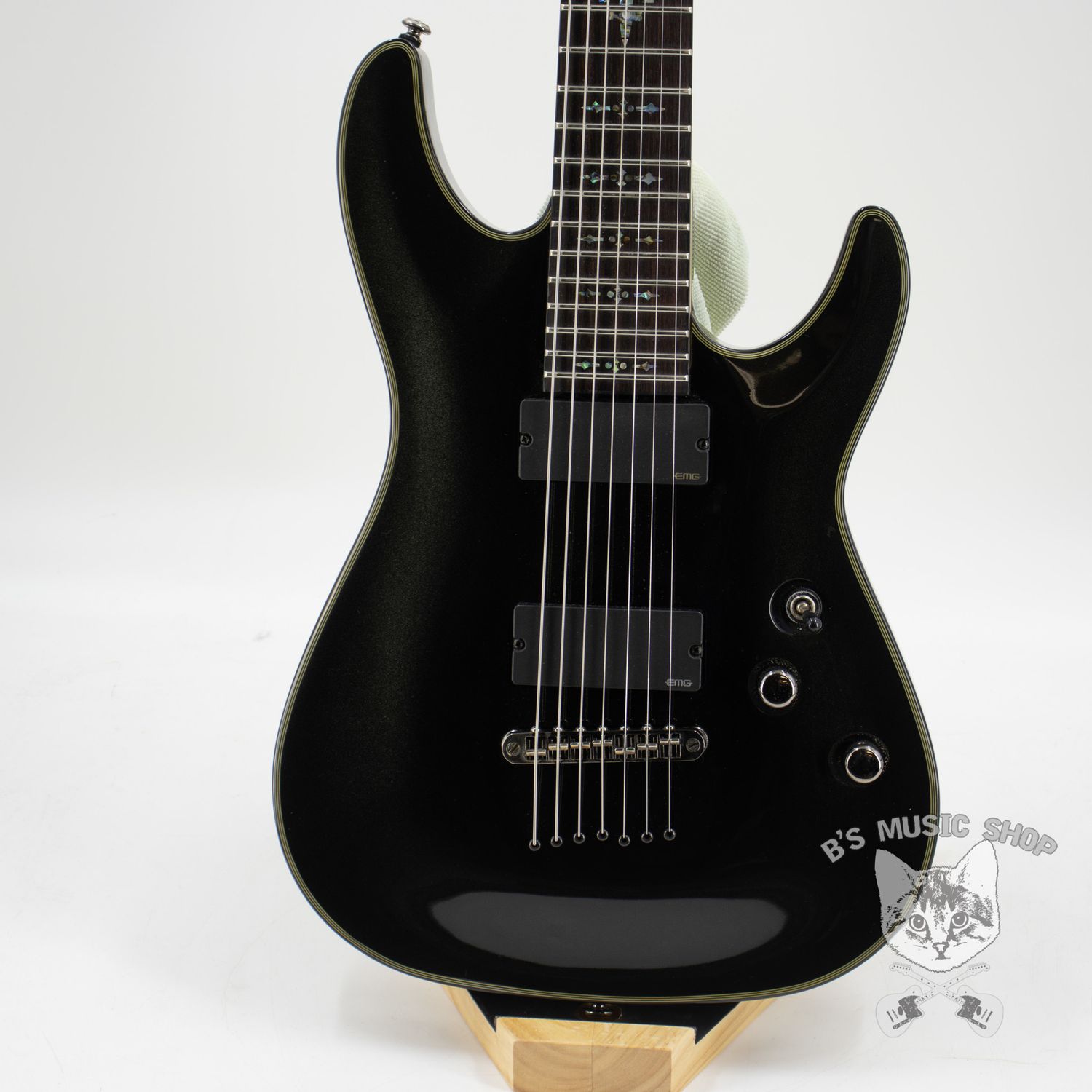 Used Schecter Damien Elite 7 String