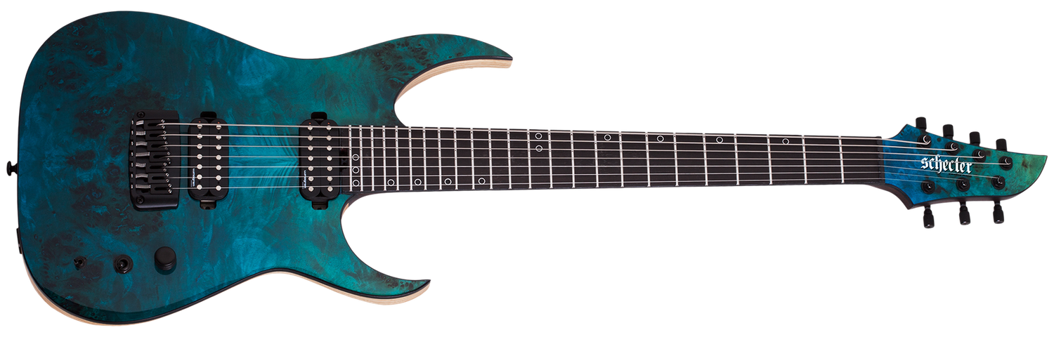 Schecter Keith Merrow KM-7 MK-III Artist L in Lagoon Fade