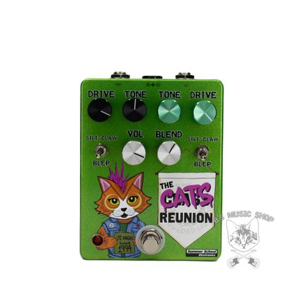 Summer School Electronics B&#39;s Music Shop Class / Cats Reunion - Custom Green