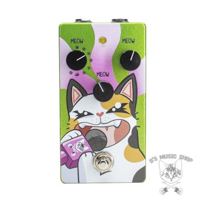 The Meowdulator - B&#39;s Music Shop Cat Synth Guitar Pedal - Cusack Music