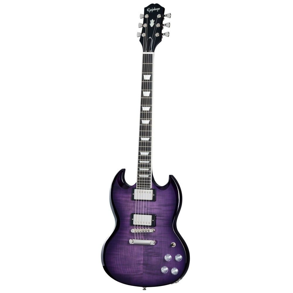 Epiphone SG Modern Figured (Incl. Premium Gig Bag) in Purple Burst