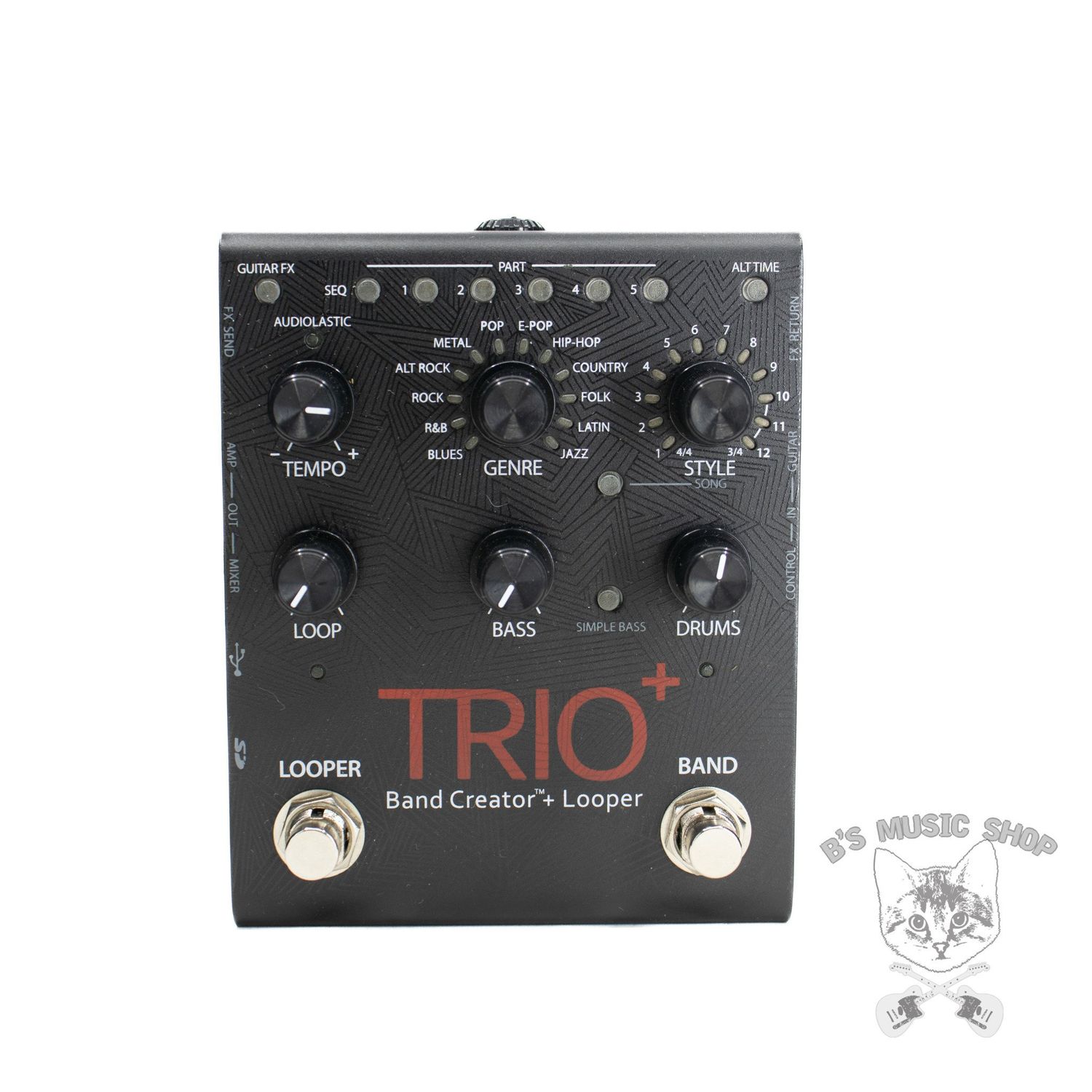 Used Digitech Trio+ Band Creator and Looper