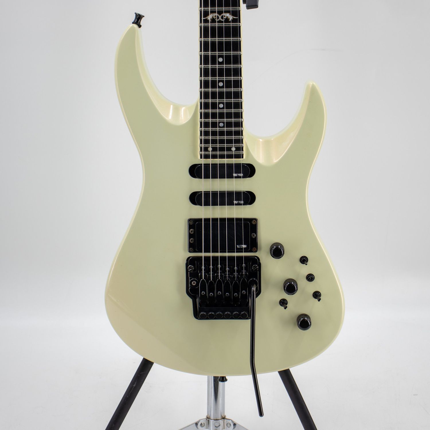 Used Yamaha RGX1212A Metallic White Electric Guitar