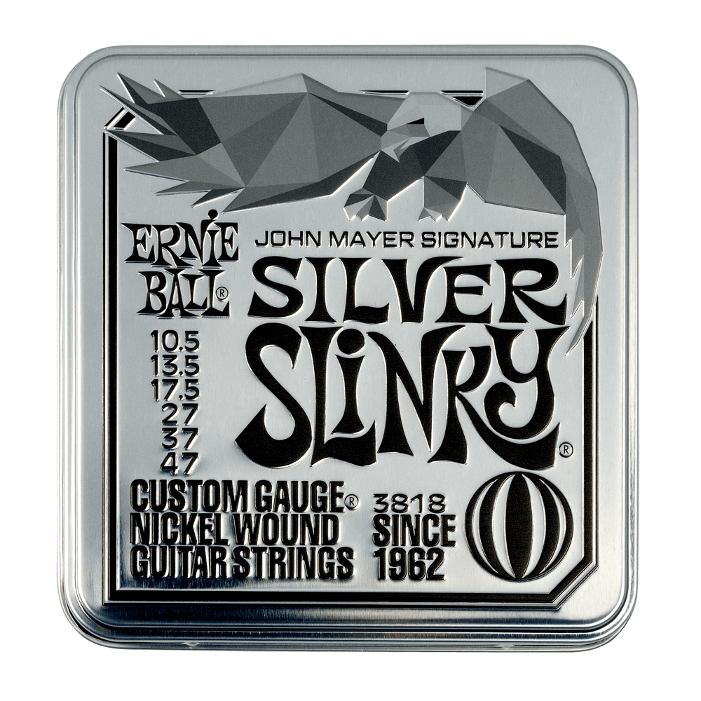 Ernie Ball John Mayer Silver Slinky 3Pack Tin