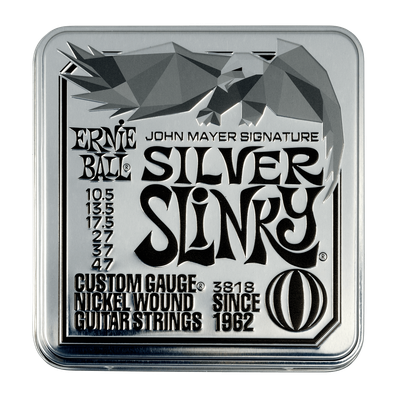 Ernie Ball John Mayer Silver Slinky 3Pack Tin