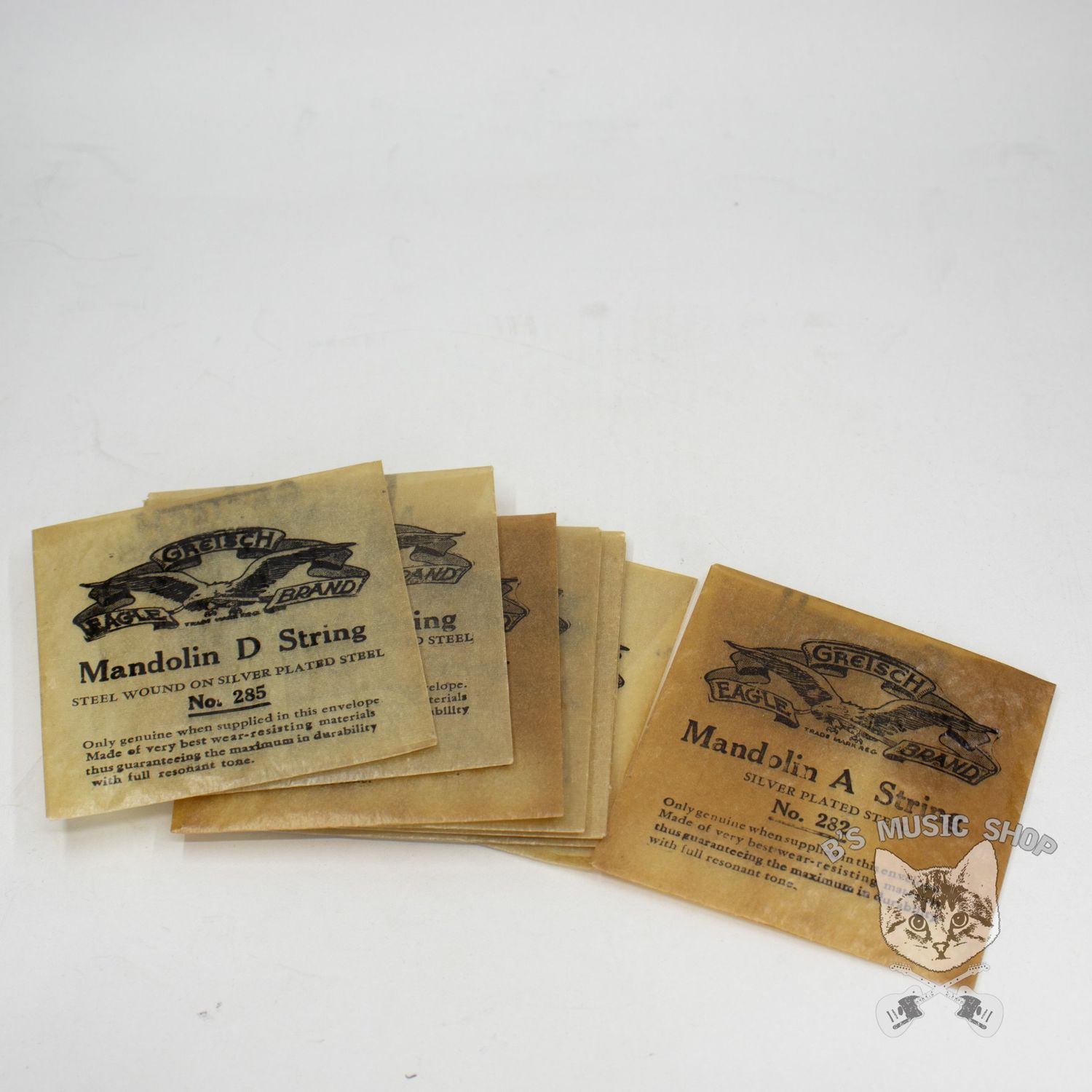 Vintage Gretsch Mandolin String Packaging