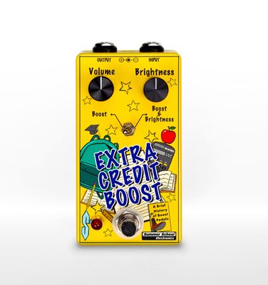 Summer School Electronics Extra Credit Boost Pedal